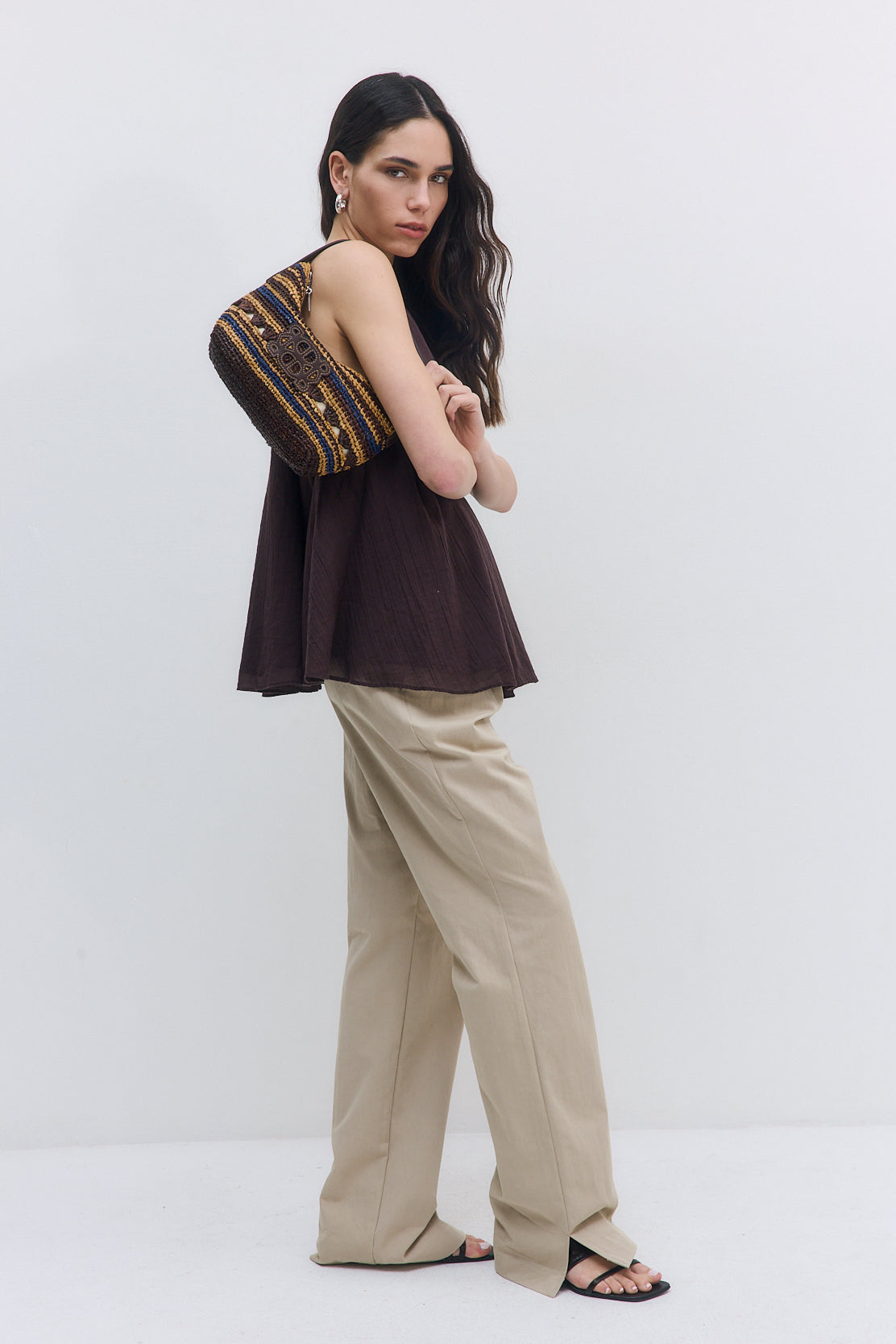 Sheer Cotton Tank Top