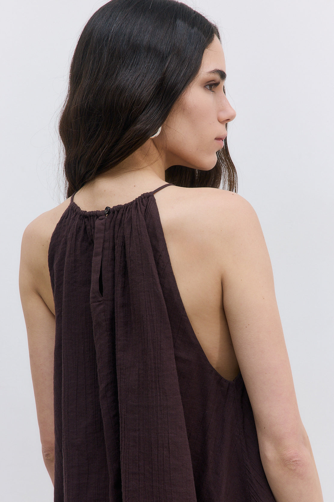Sheer Cotton Tank Top