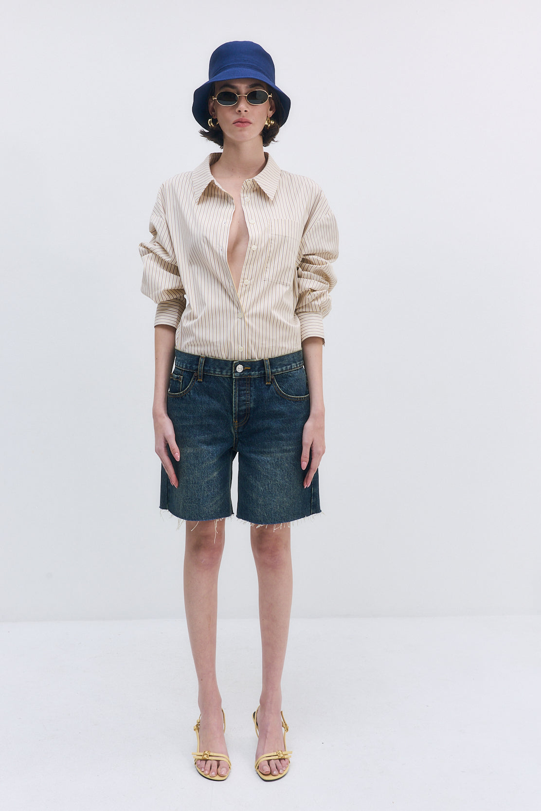 Oversized Poplin Button Down