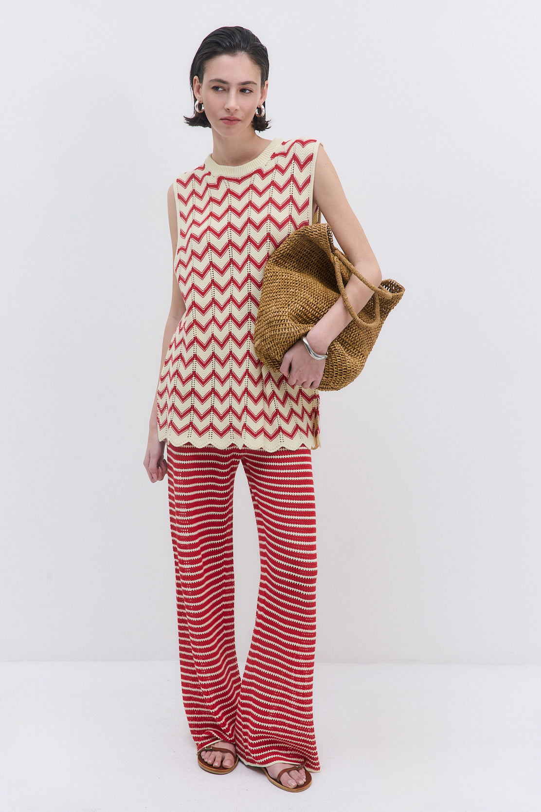 Oversized Crochet Pattern Vest