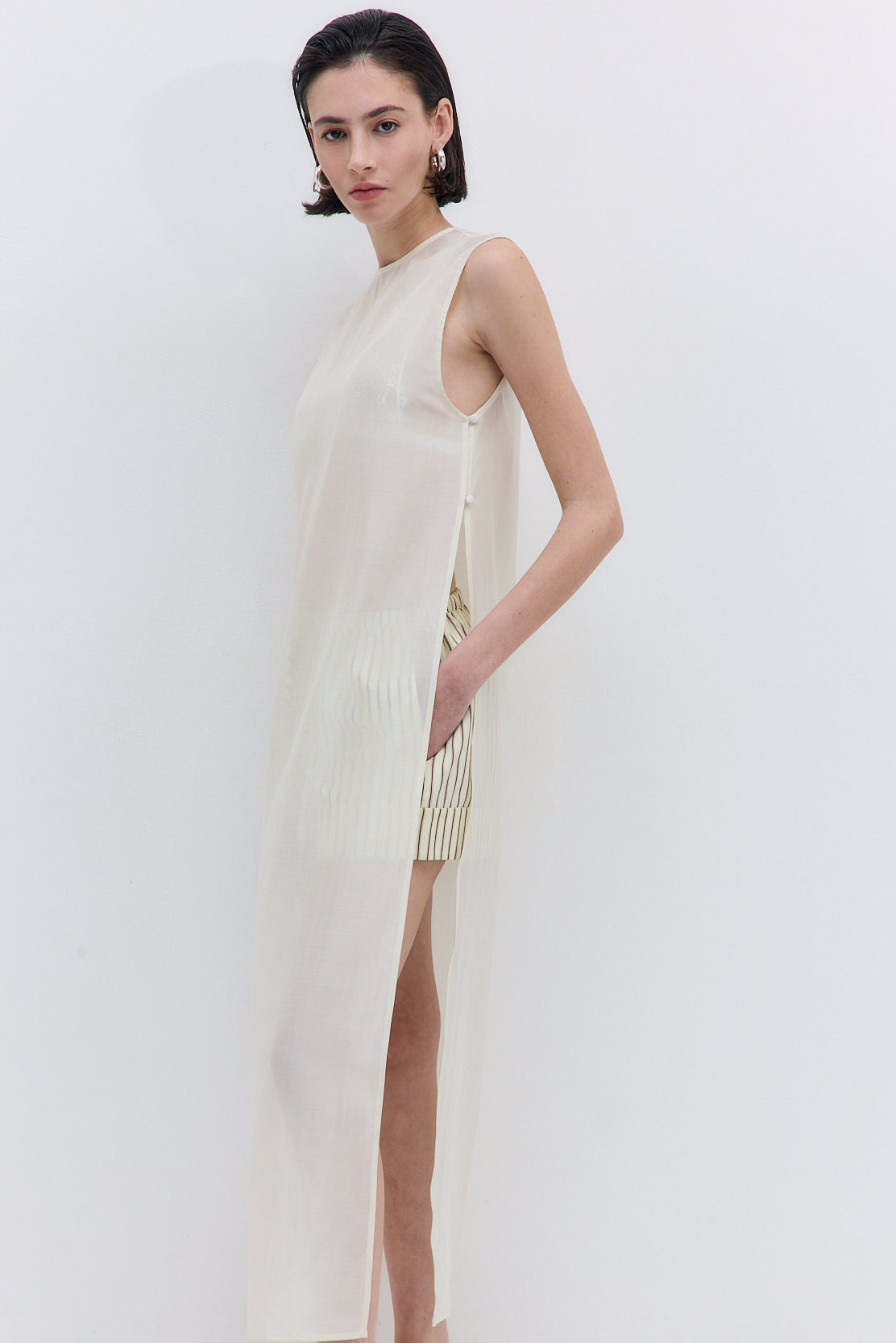Sheer Midi Cover Up