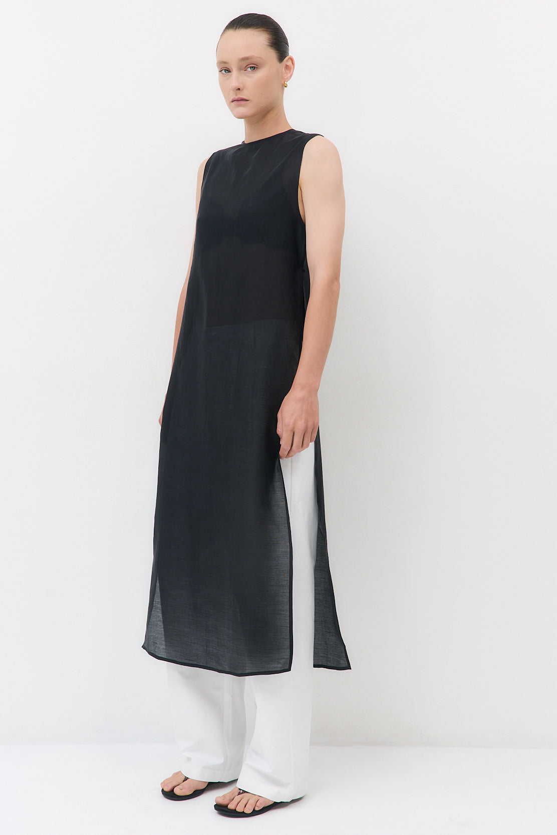 Sheer Midi Cover Up