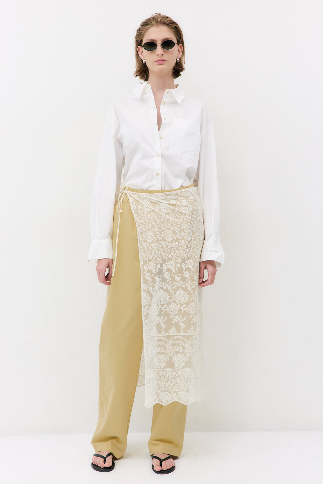 Lace Tie Cover Up