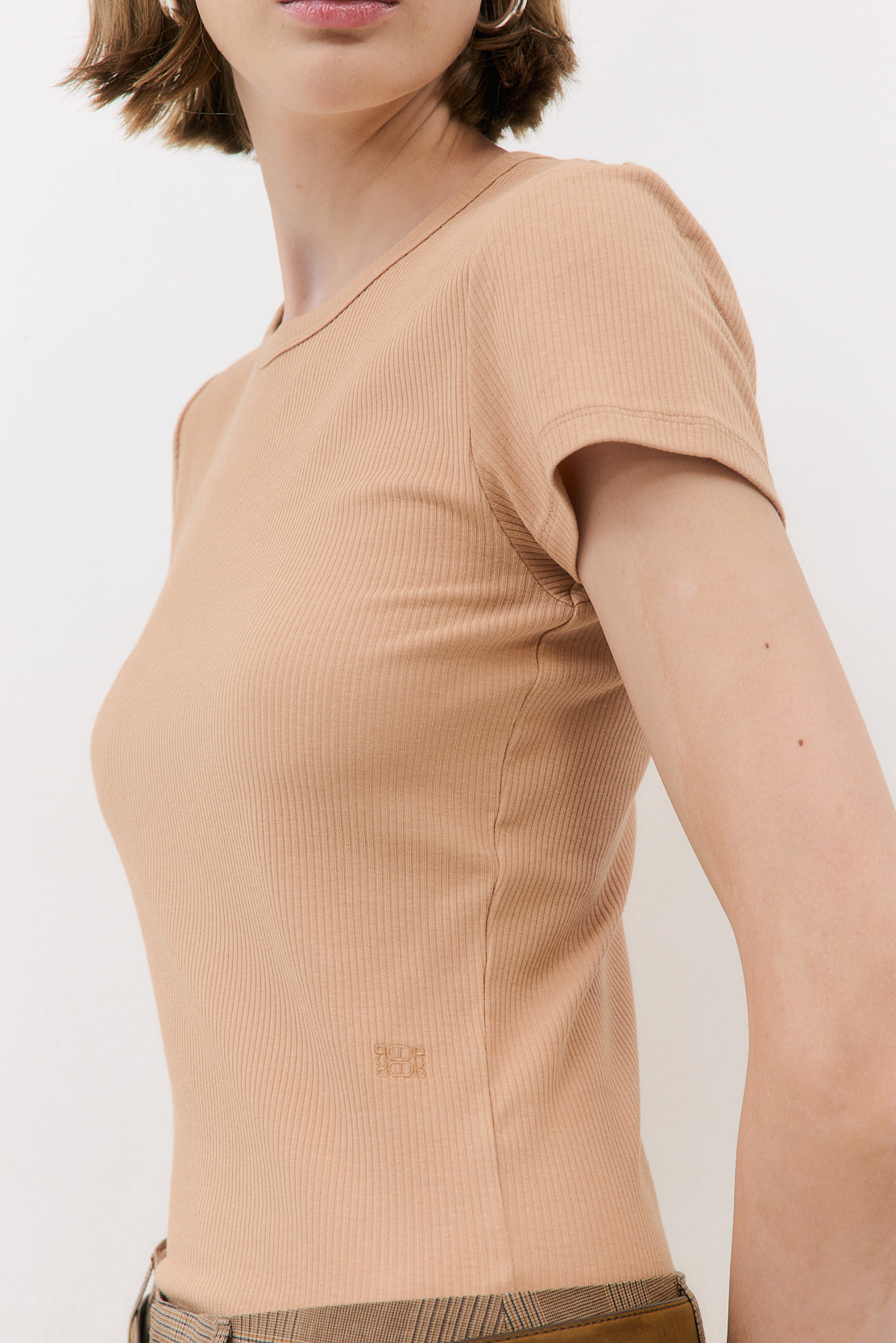 Classic Ribbed Crewneck