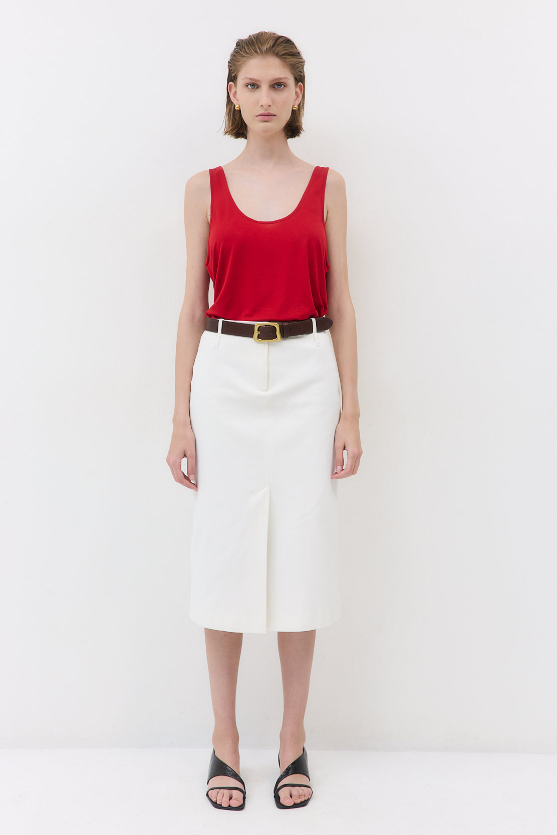 Deep Scoop Tank Top