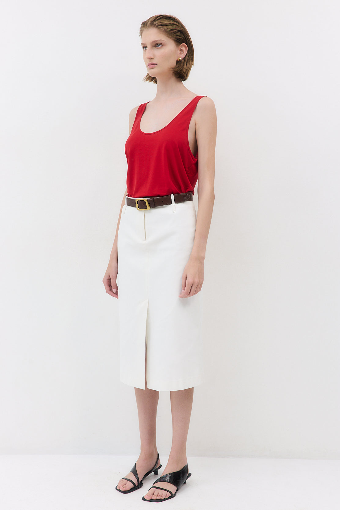 Deep Scoop Tank Top