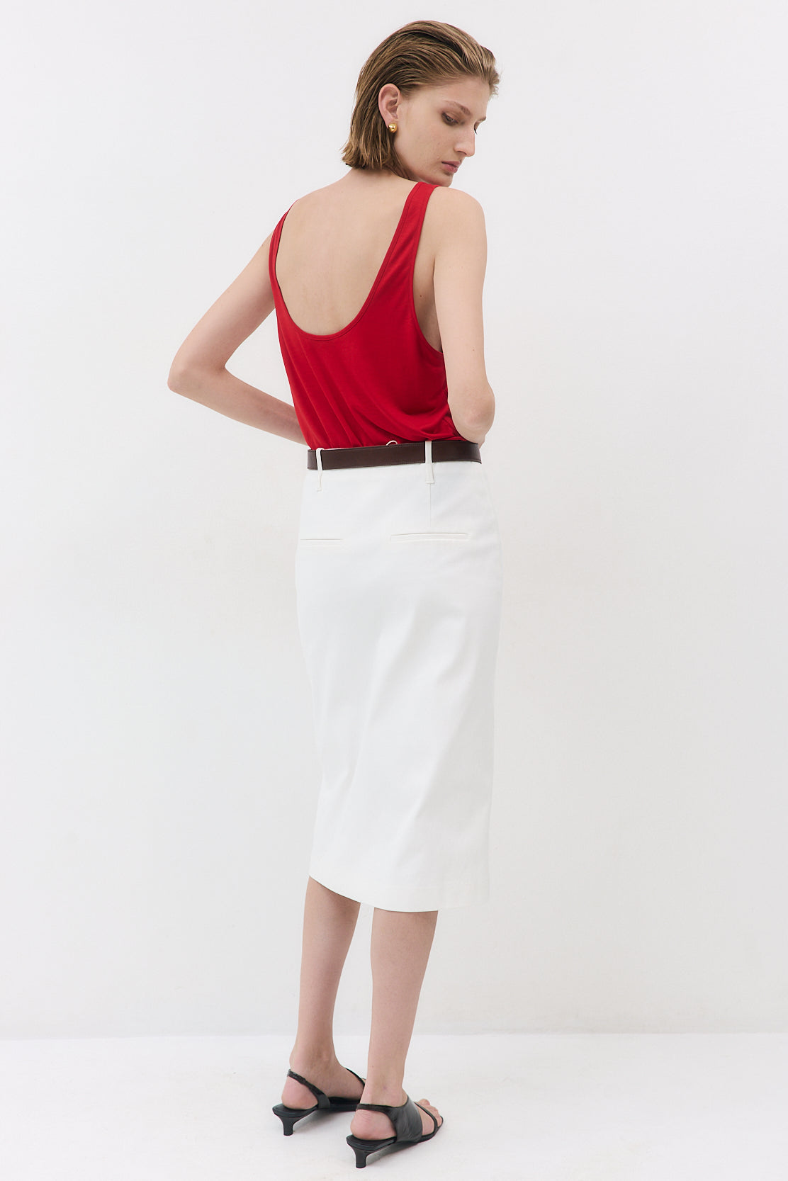 Deep Scoop Tank Top