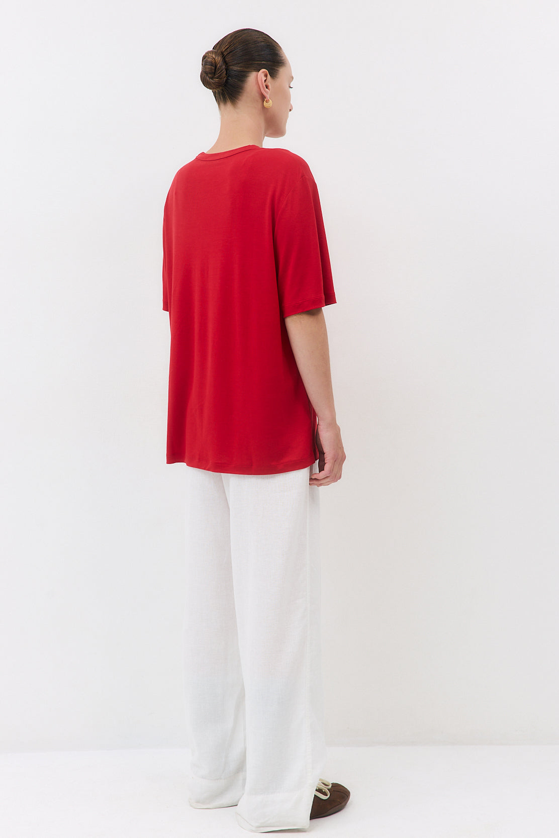Oversized Crew Neck T Shirt