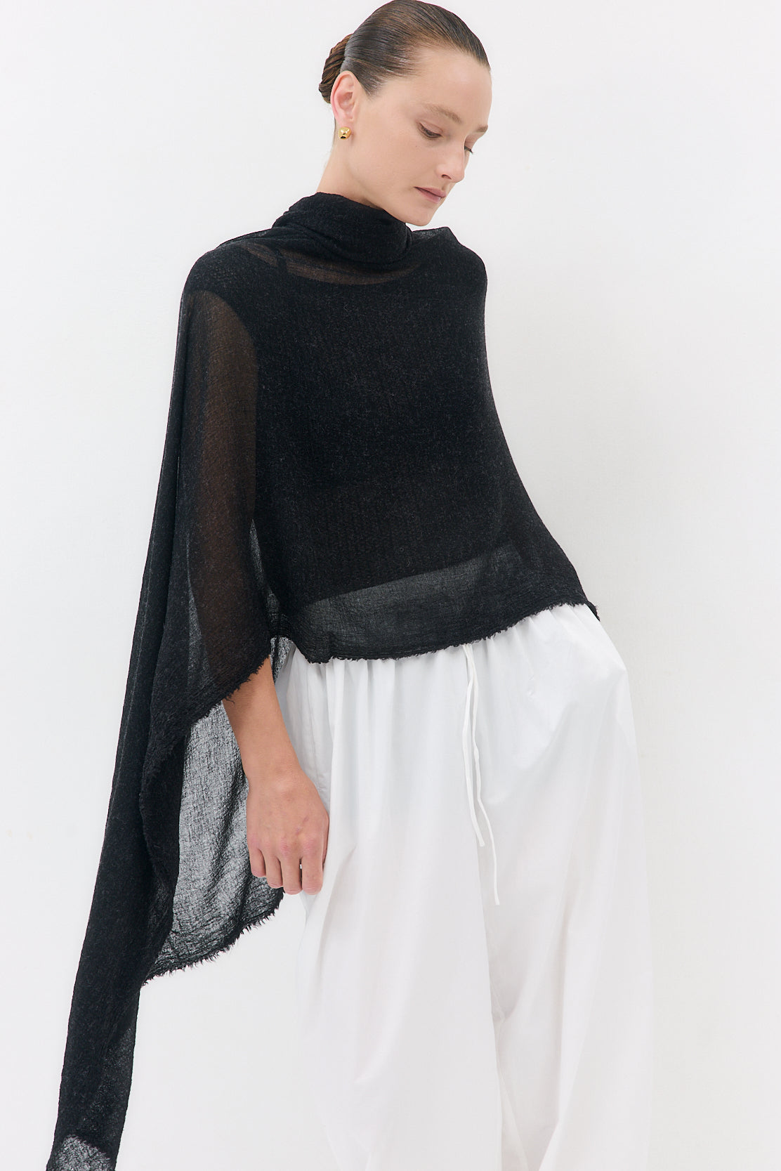 Semi Sheer Shawl
