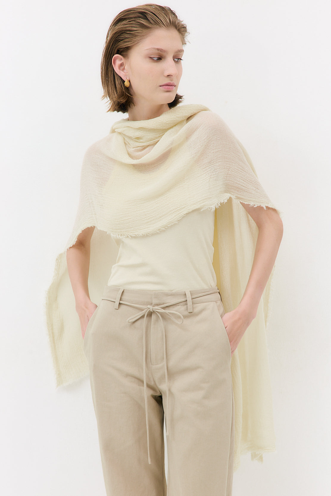 Semi Sheer Shawl