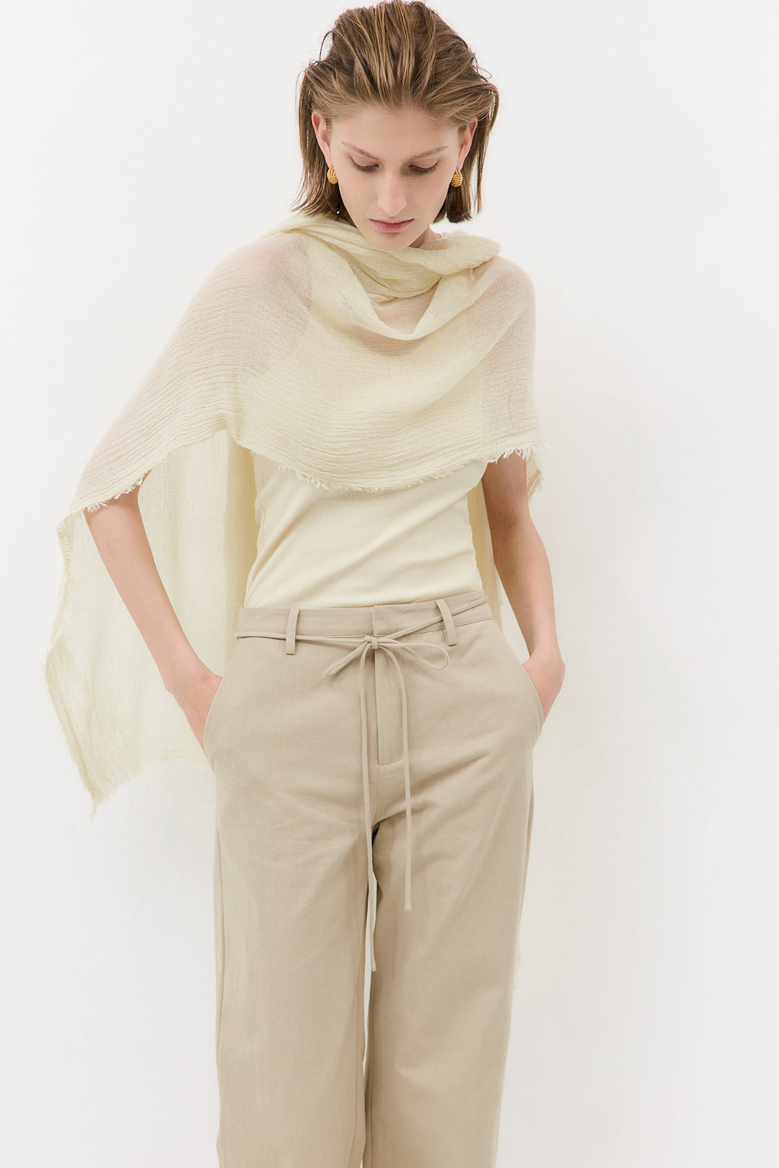 Semi Sheer Shawl