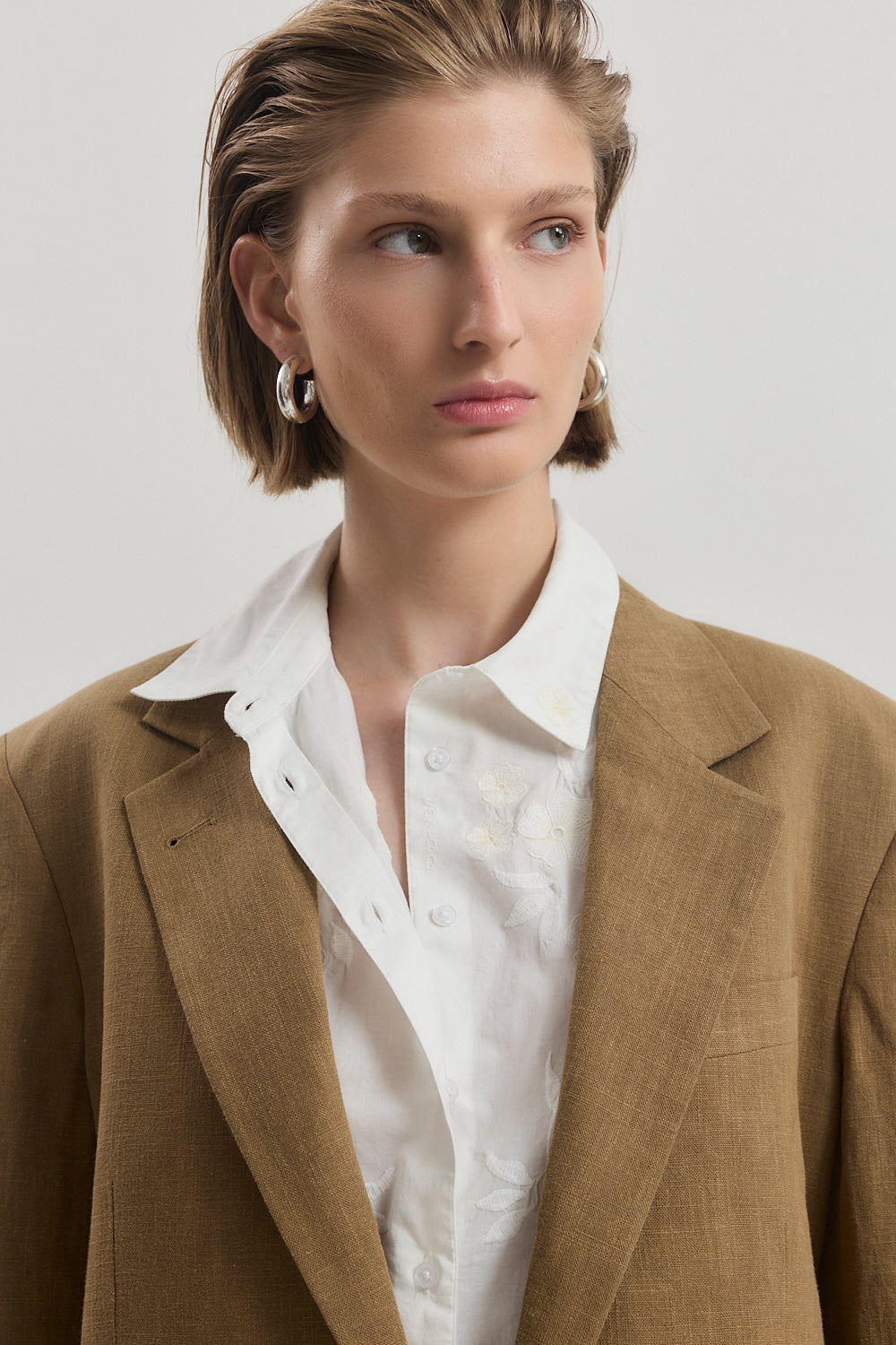 Oversized Straight Fit Blazer