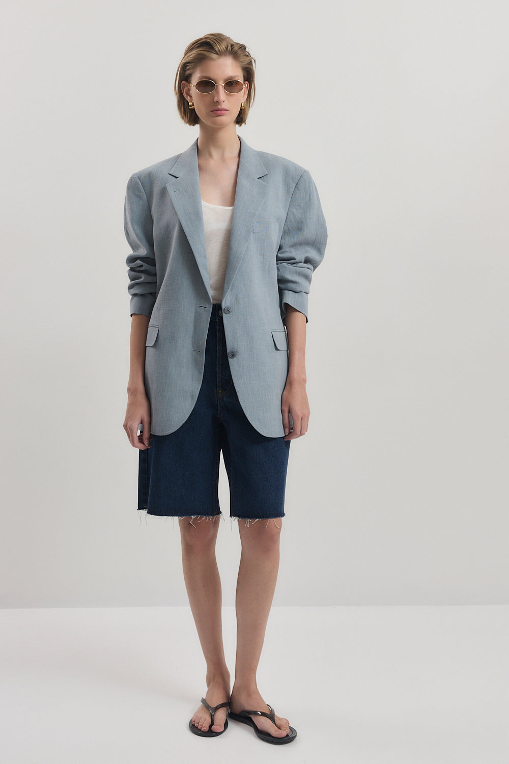 Oversized Straight Fit Blazer