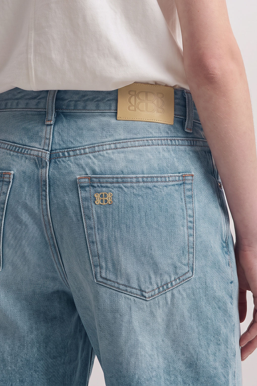 Baggy Denim Bermuda