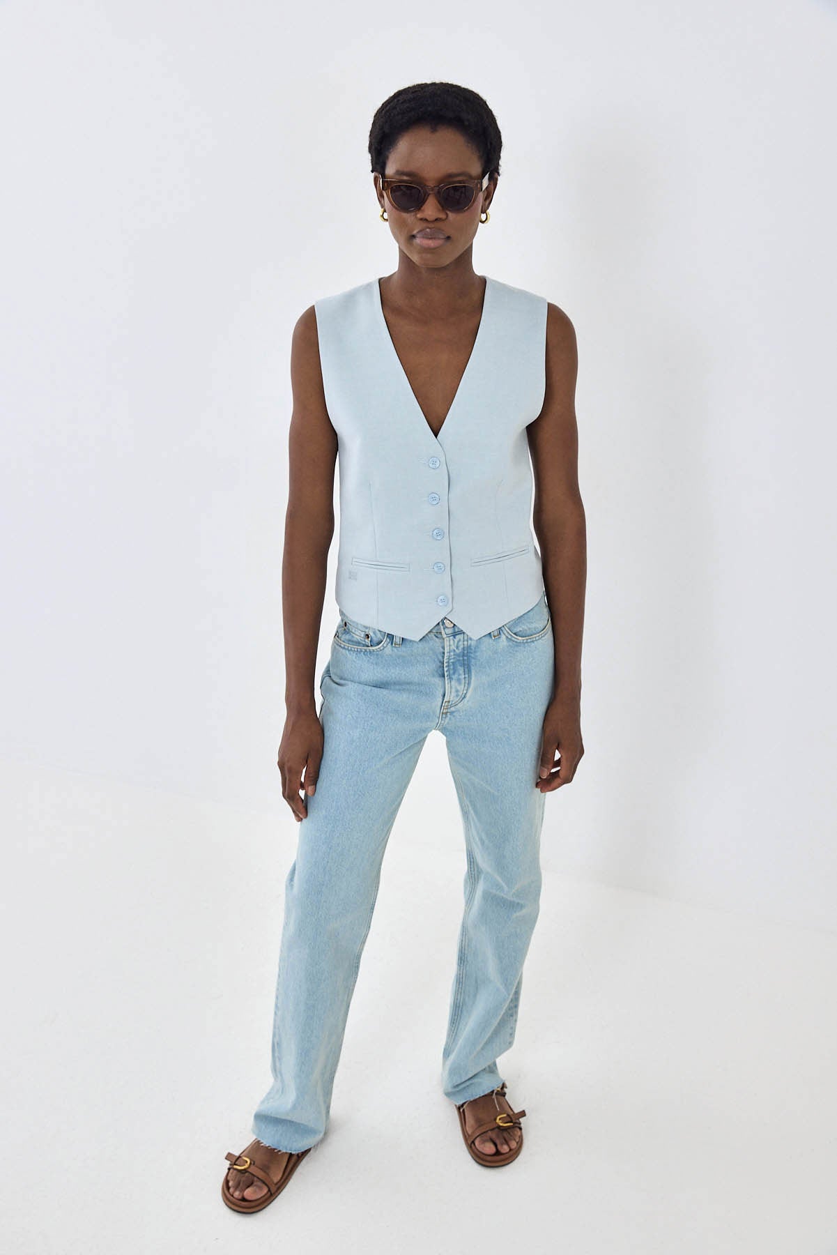 Fitted Daddy Vest - Dé Rococo