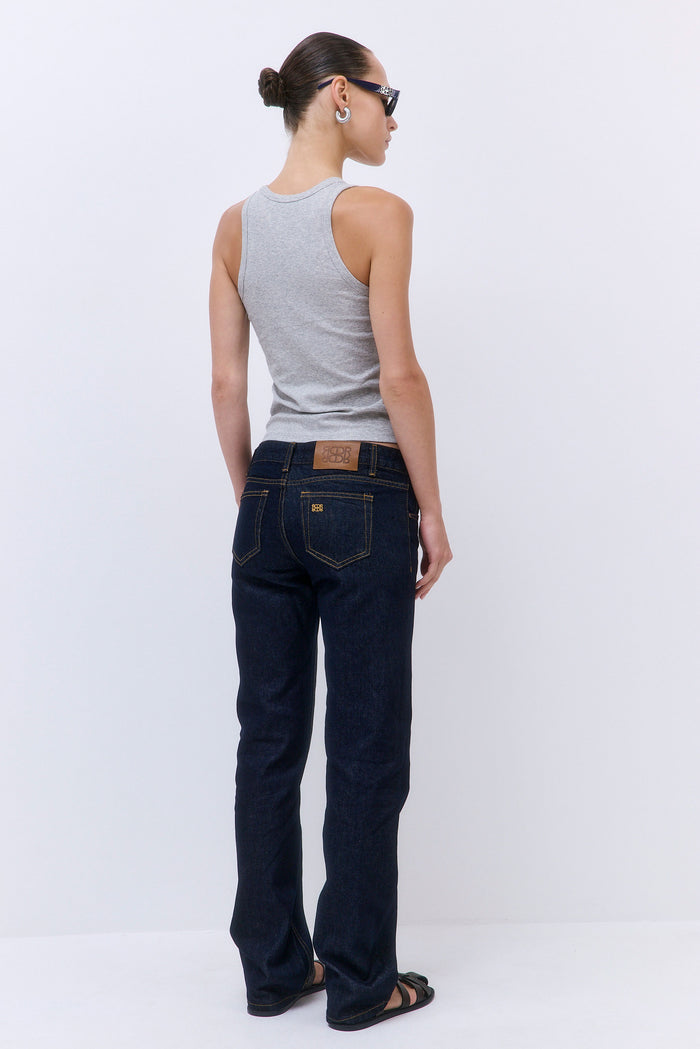 Classic Ribbed Low Scoop Tank