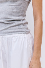 Classic Ribbed High Scoop Tank