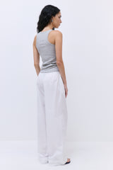 Classic Ribbed High Scoop Tank