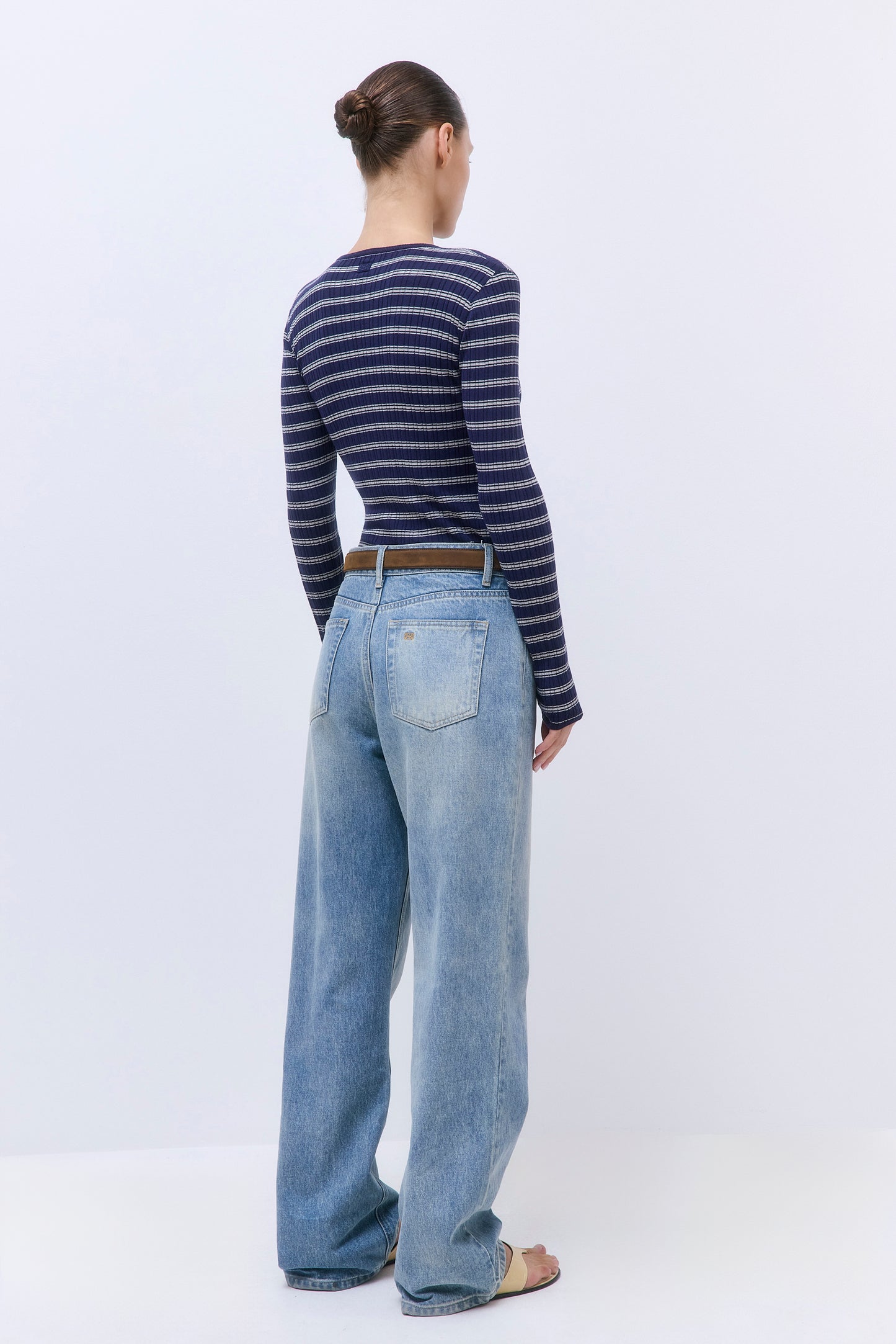 Long Sleeved Ribbed Knit