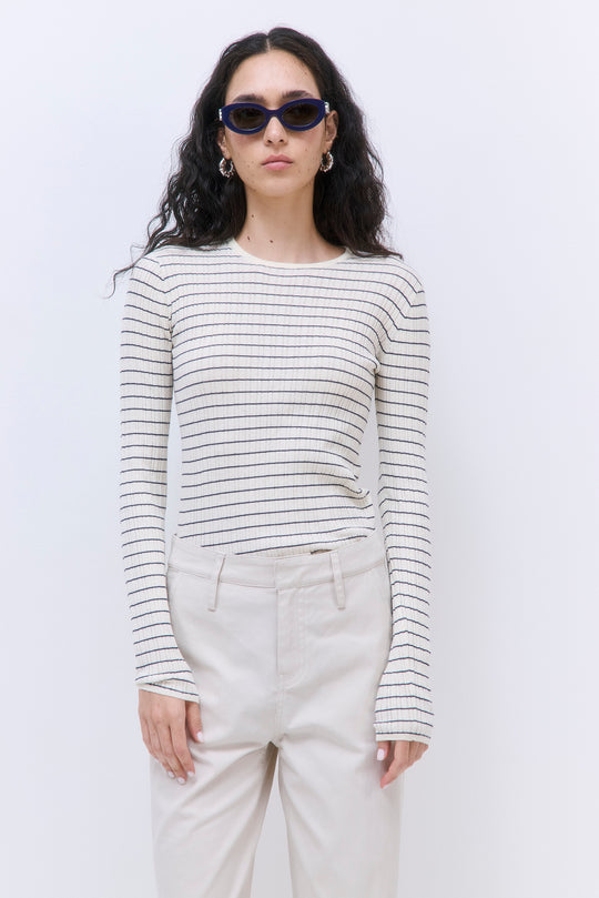 Long Sleeved Ribbed Knit