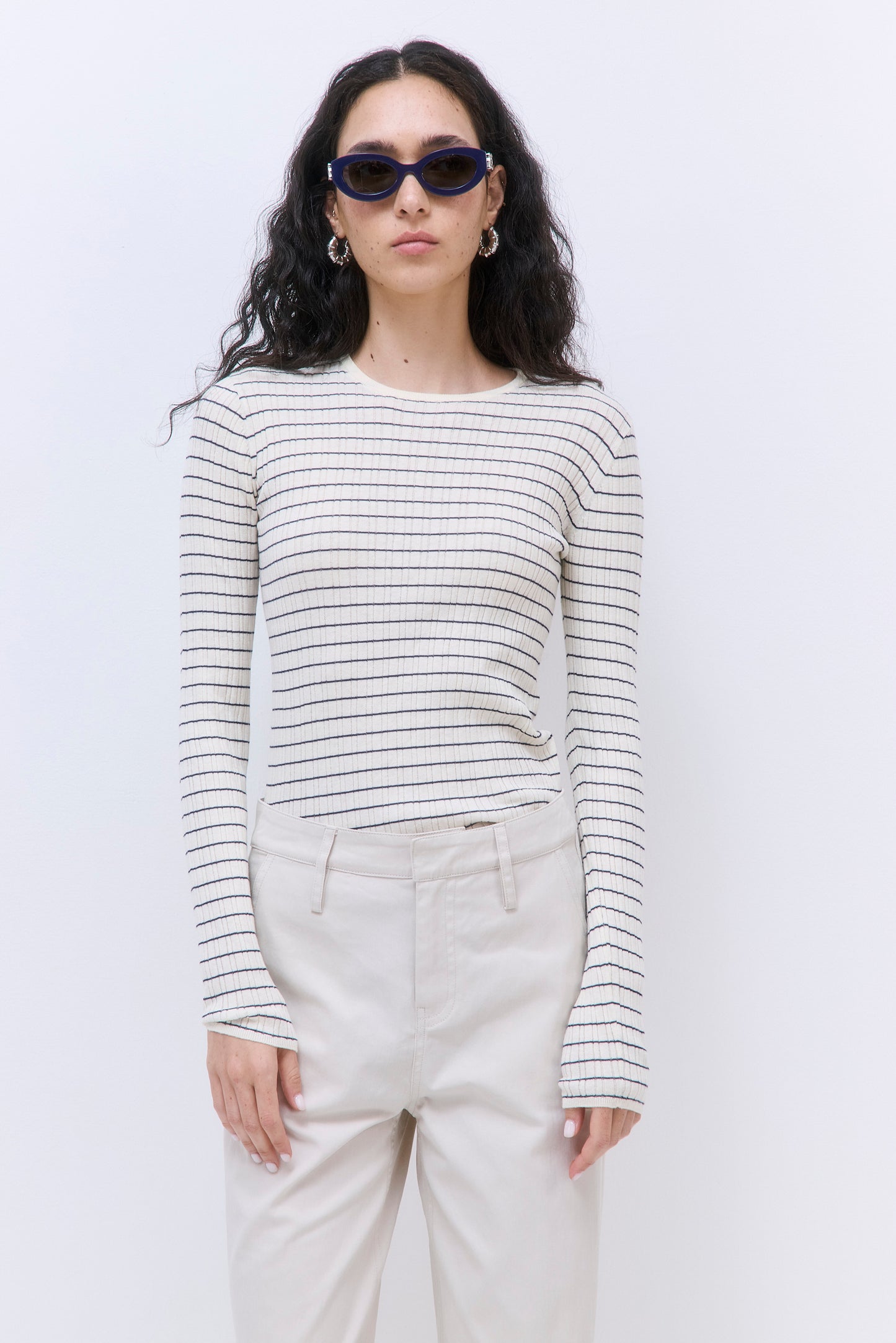 Long Sleeved Ribbed Knit