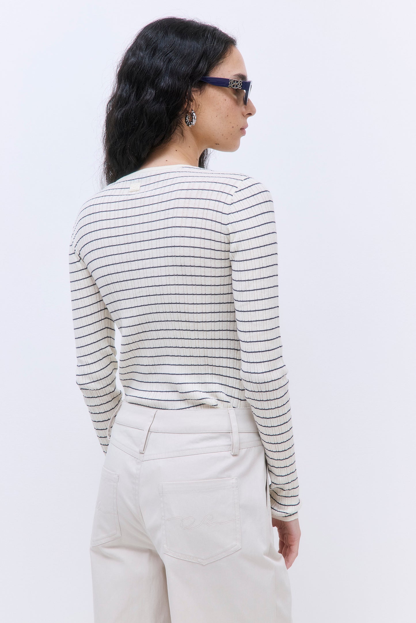 Long Sleeved Ribbed Knit