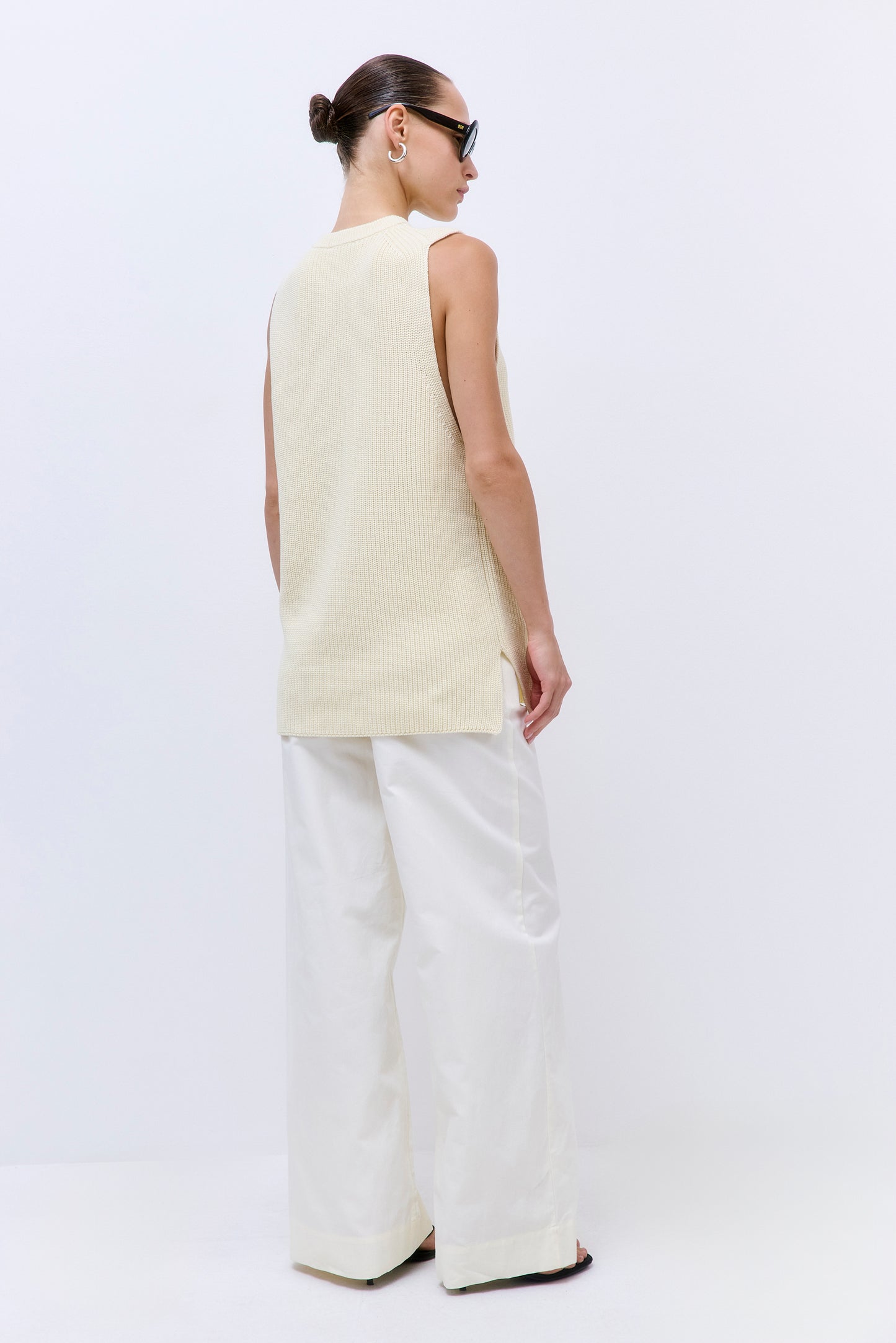 Oversized Crewneck Vest