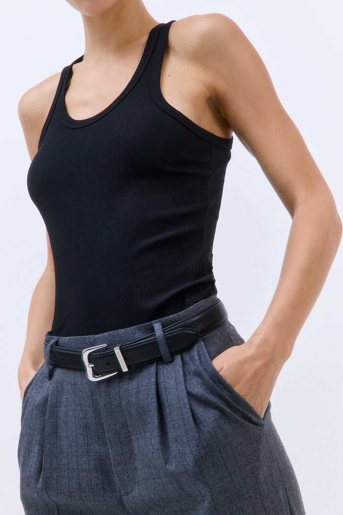 Wide Buckle Belt