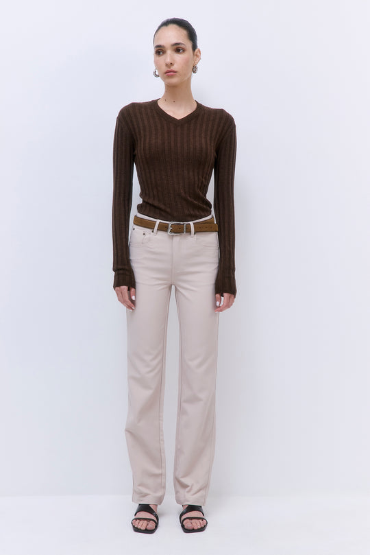 Stretchy Straight Leg Pants