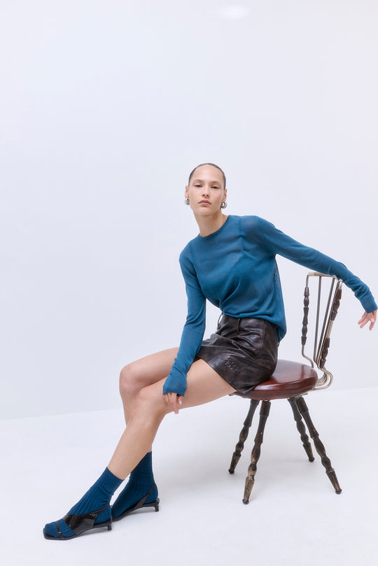 Cozy Ribbed Crew Socks