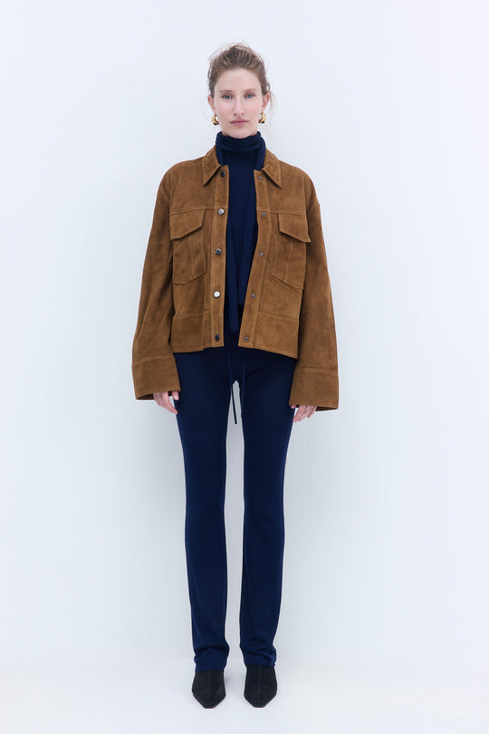 Suede Leather Jacket