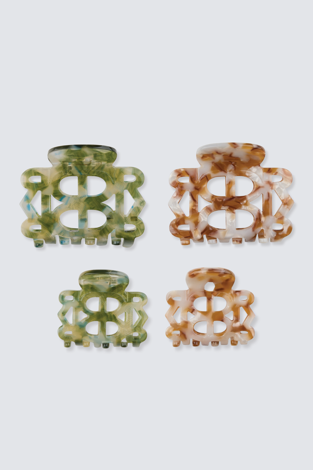 4 Pieces Claw Clip Set