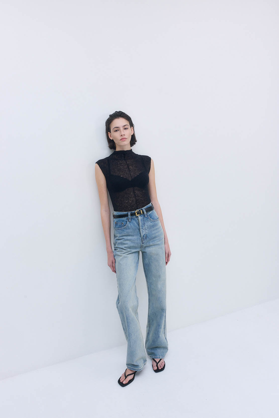 No.8| High Waisted Wide Leg Denim