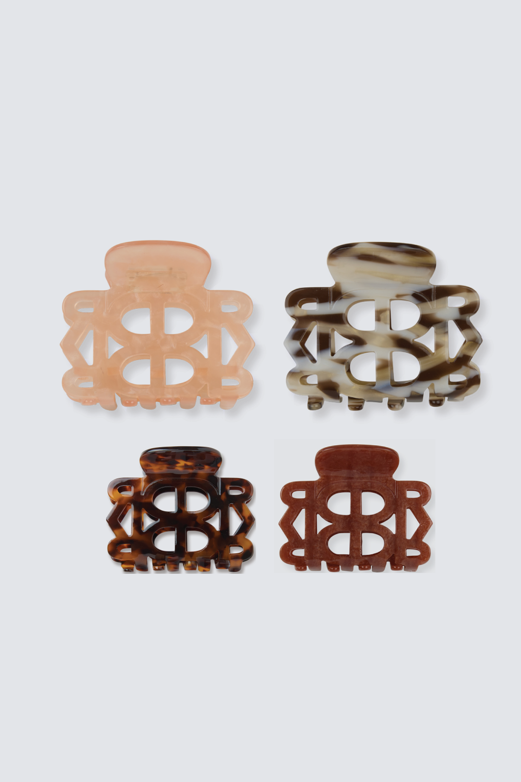 4 Pieces Claw Clip Set