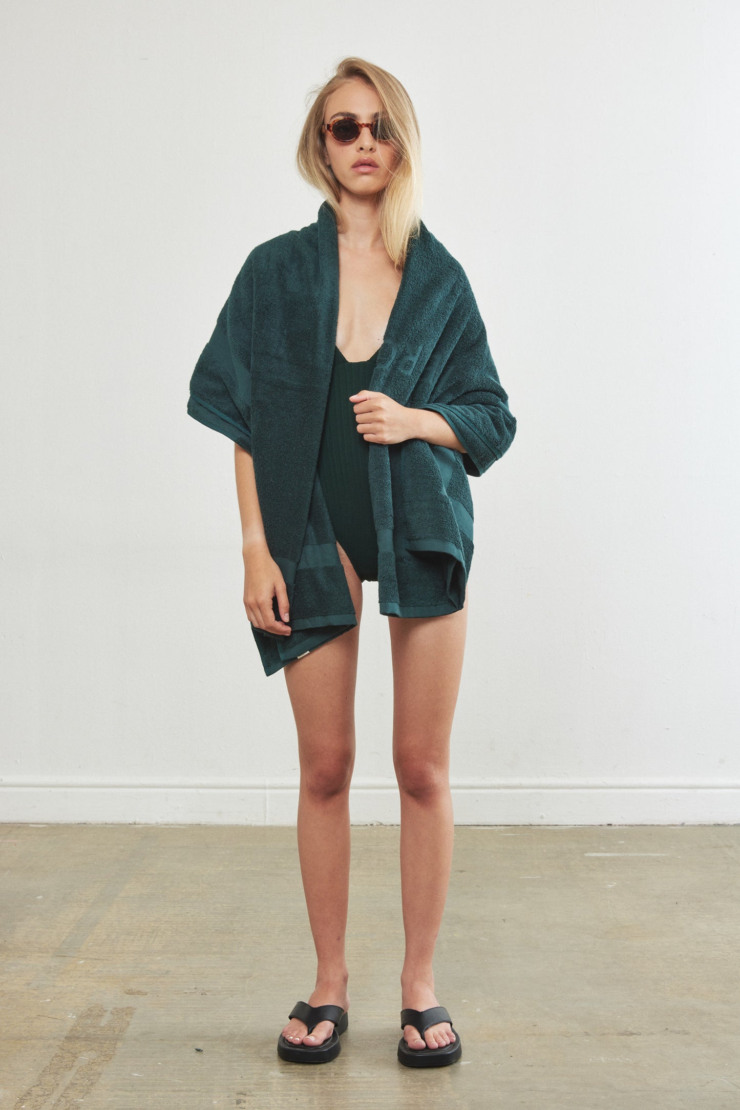 Dè Soleil Sea Green Towel - Dé Rococo