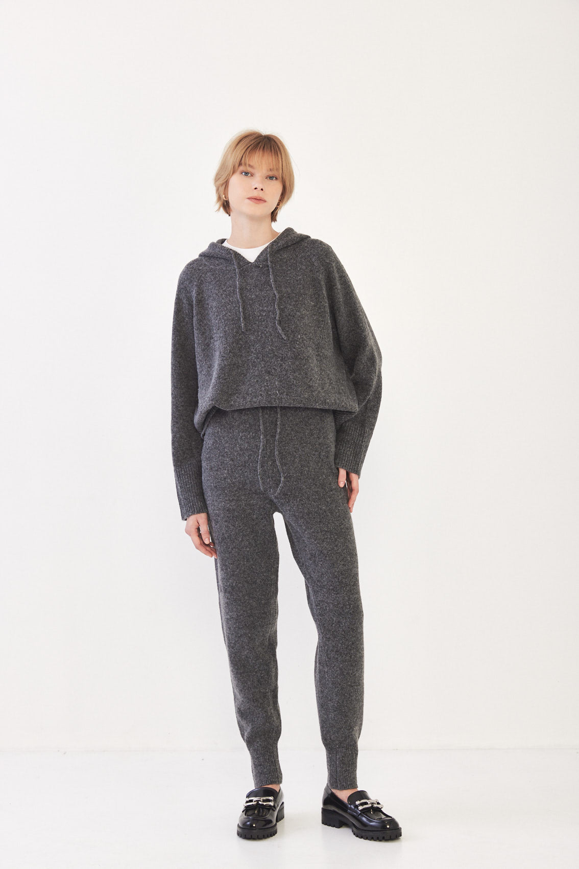 Thick Knitted Jogger - Dé Rococo