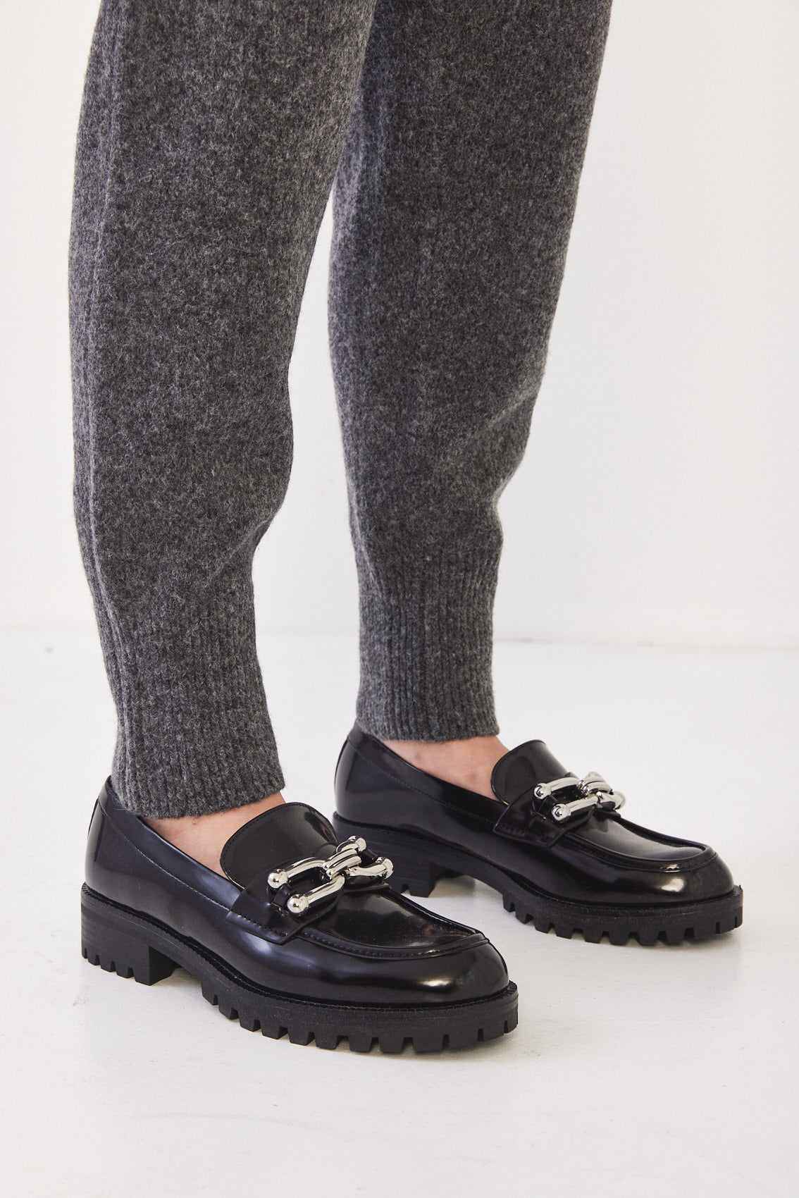 Thick Knitted Jogger - Dé Rococo