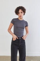 Soft Ribbed T Shirt