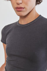 Soft Ribbed T Shirt
