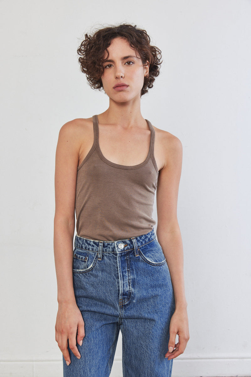 Soft Ribbed Tank Top