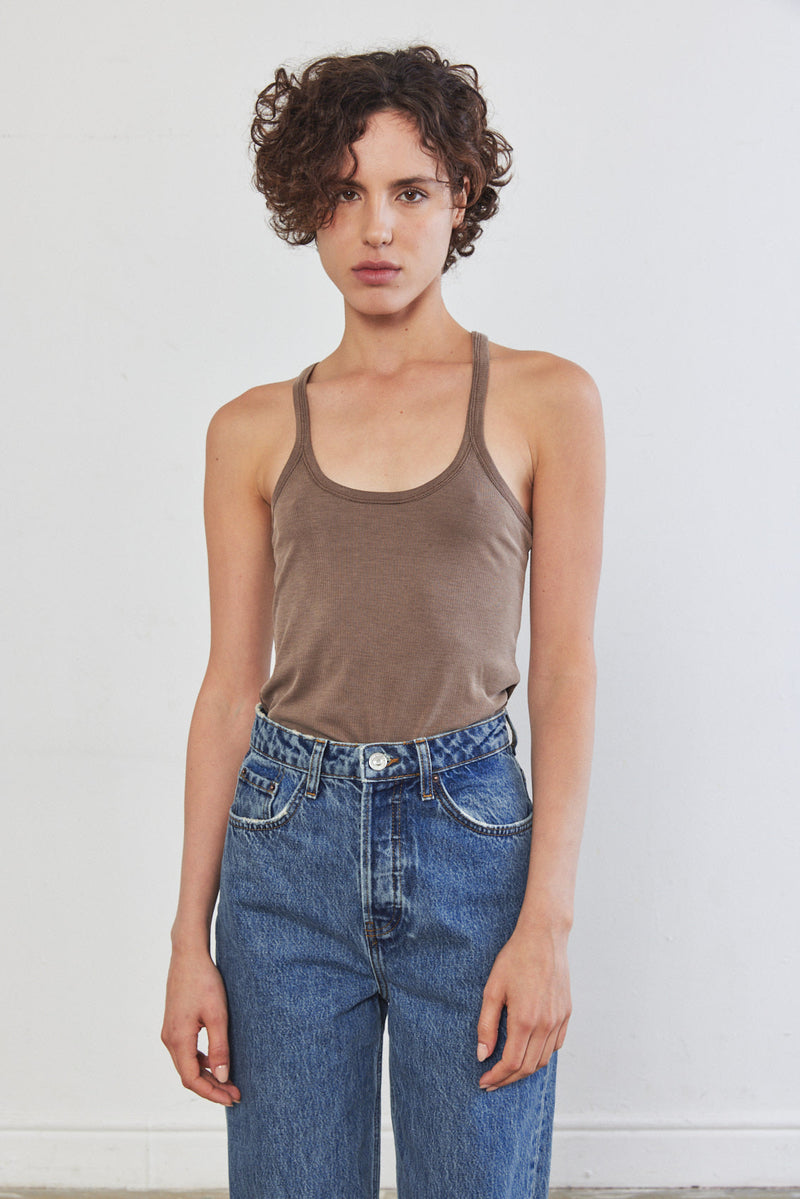 Soft Ribbed Tank Top