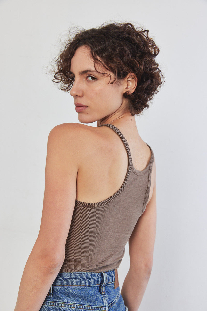 Soft Ribbed Tank Top