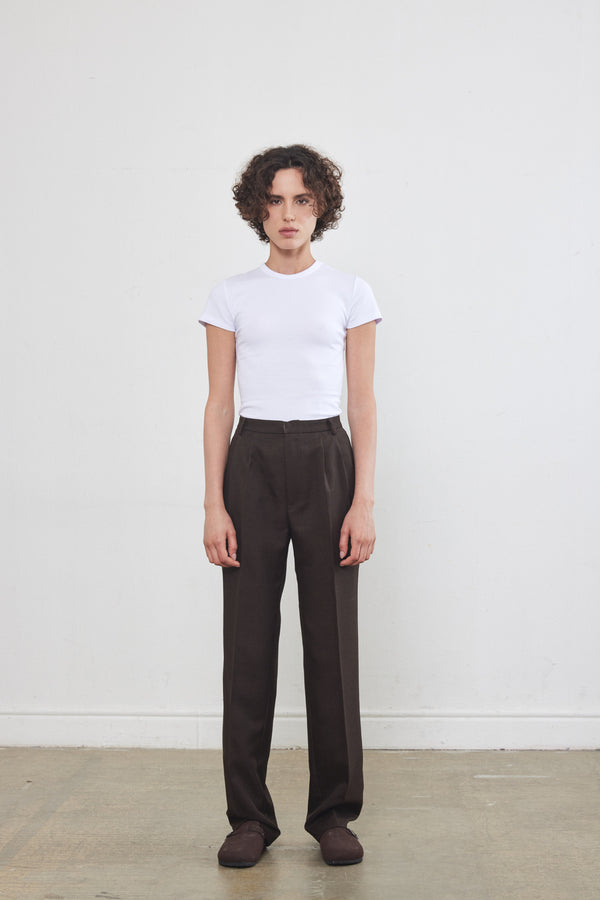 Ribbed T Shirt