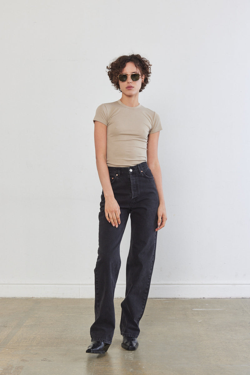 Soft Ribbed T Shirt
