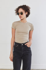 Soft Ribbed T Shirt