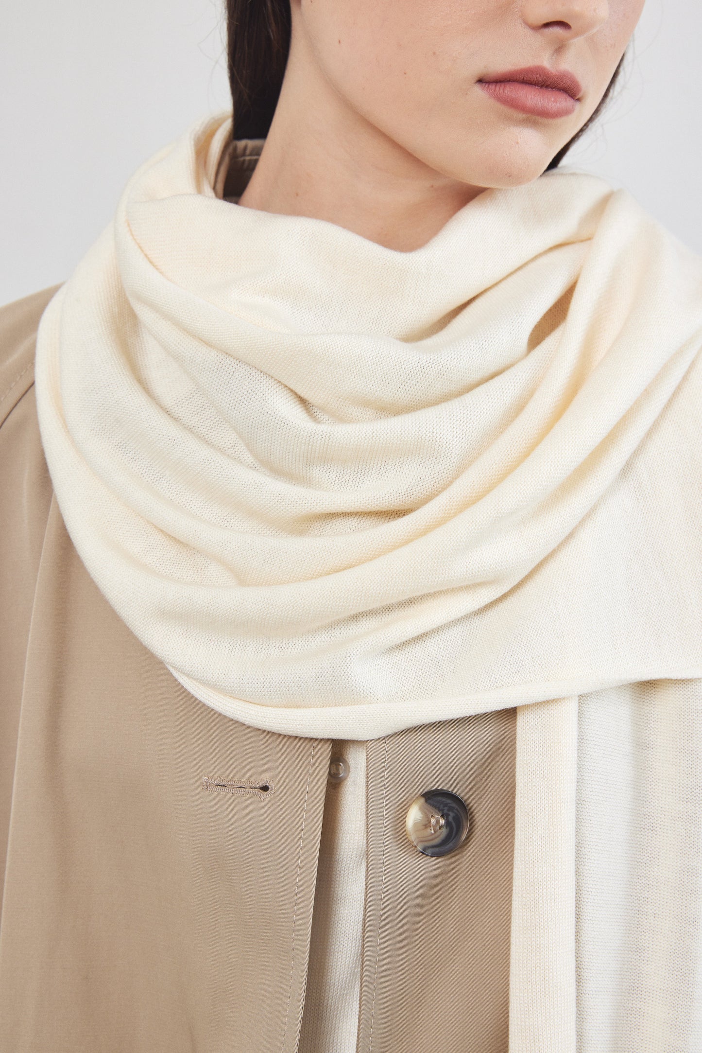 Light Knitted Scarf - Dé Rococo
