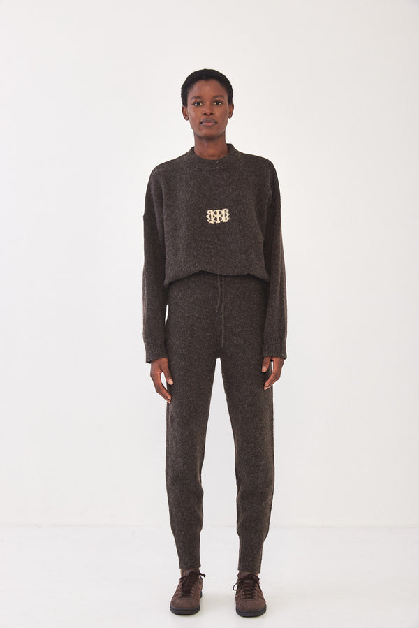 Thick Knitted Jogger