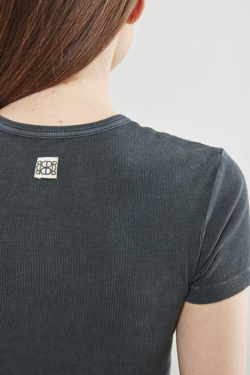 Ribbed T Shirt