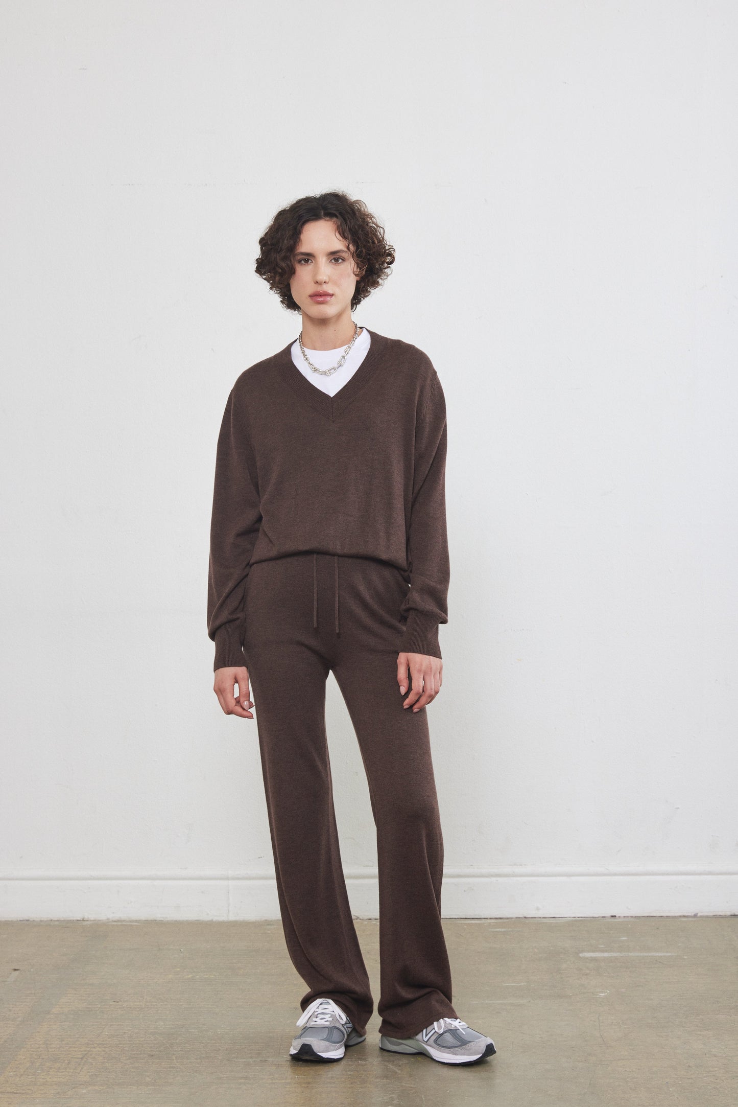 Knitted Flowy Pants - Dé Rococo