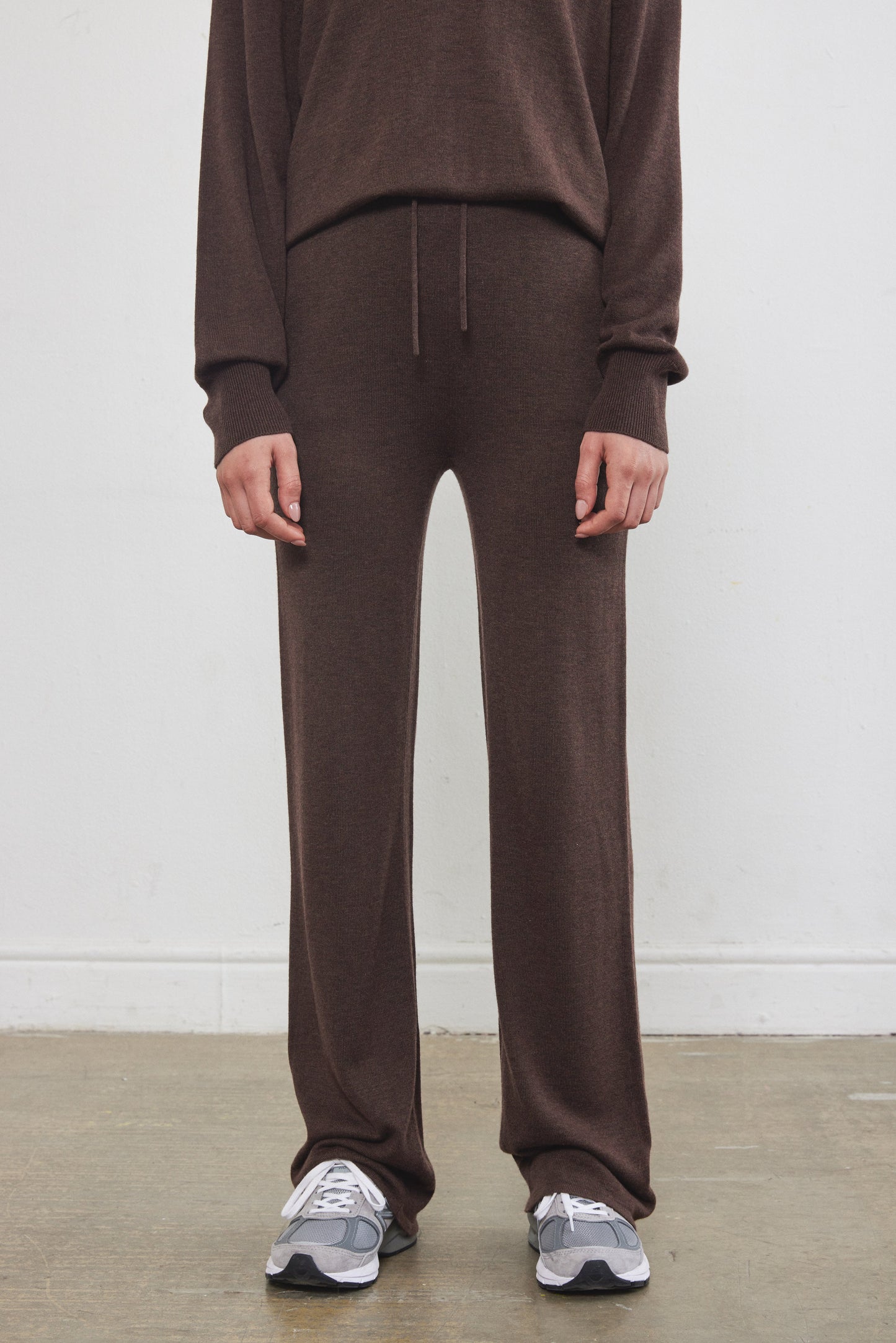 Knitted Flowy Pants - Dé Rococo
